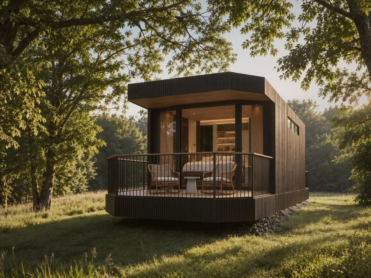A Moliving suite in a meadow